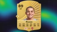 Alessia Russo has one of the best heading accuracy ratings in EA FC 26 (Image via EA Sports)